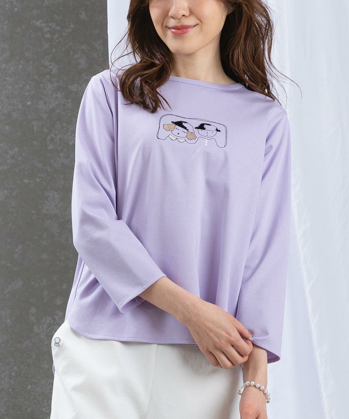 スパンコールピコUV冷感Tシャツ|スタジオピッコーネ - ゴルフウェアや