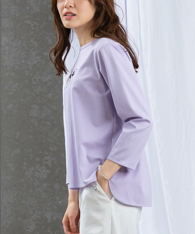 モデル着用（ライトパープル）