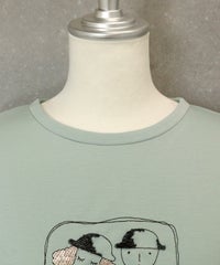 襟元（ライトグリーン）