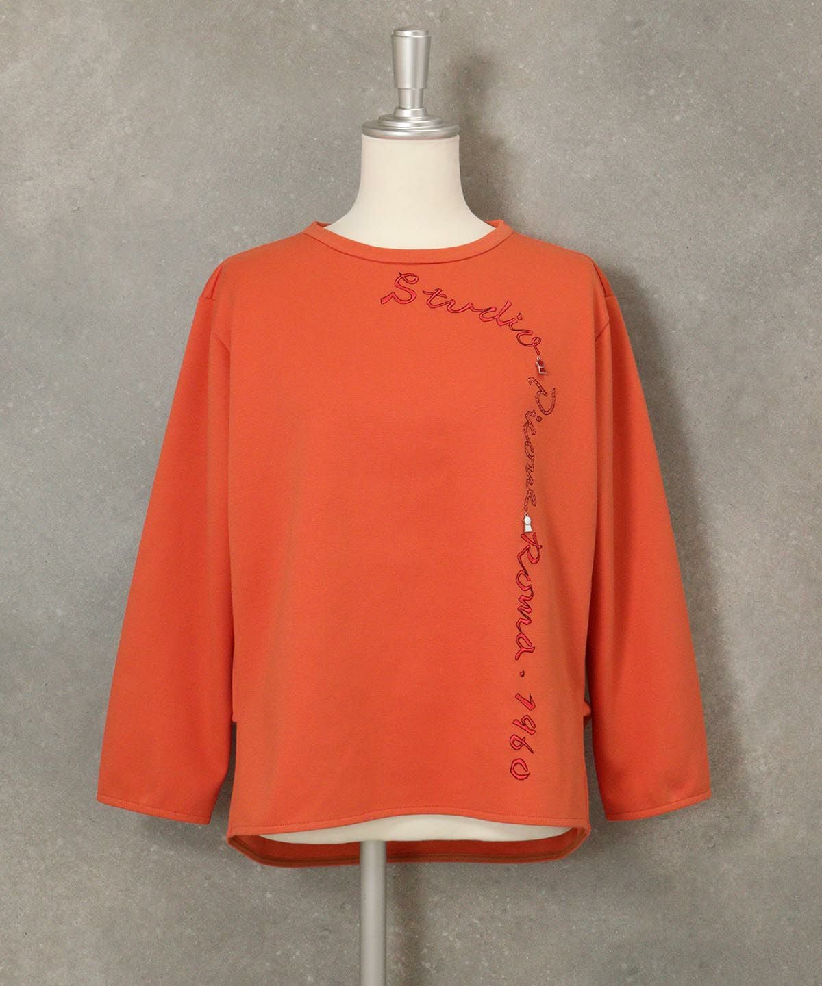 サイドタックプルオーバー（オレンジ）