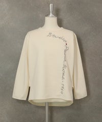 サイドタックプルオーバー（ホワイト）