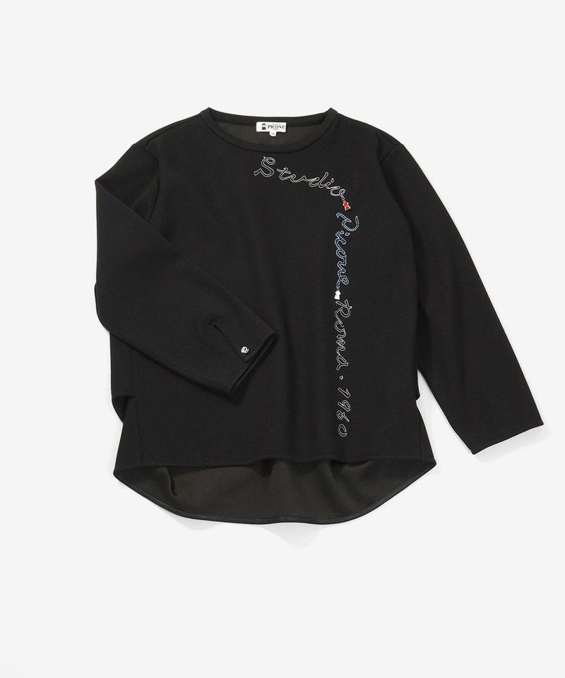 サイドタックプルオーバー（ブラック）