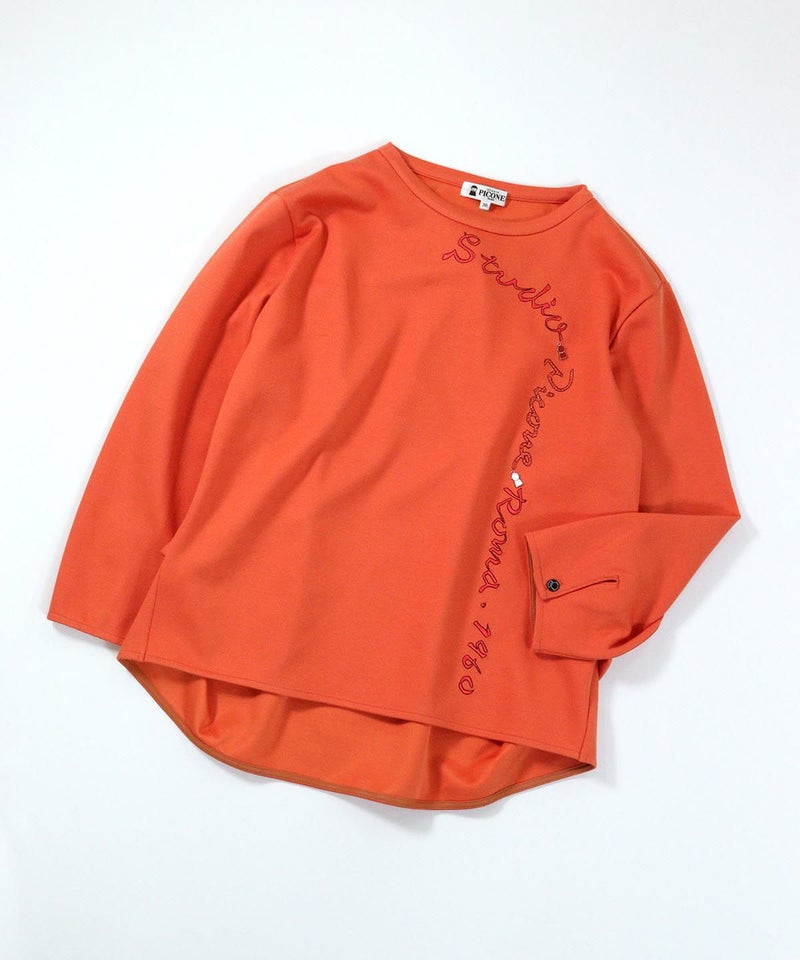 サイドタックプルオーバー（オレンジ）