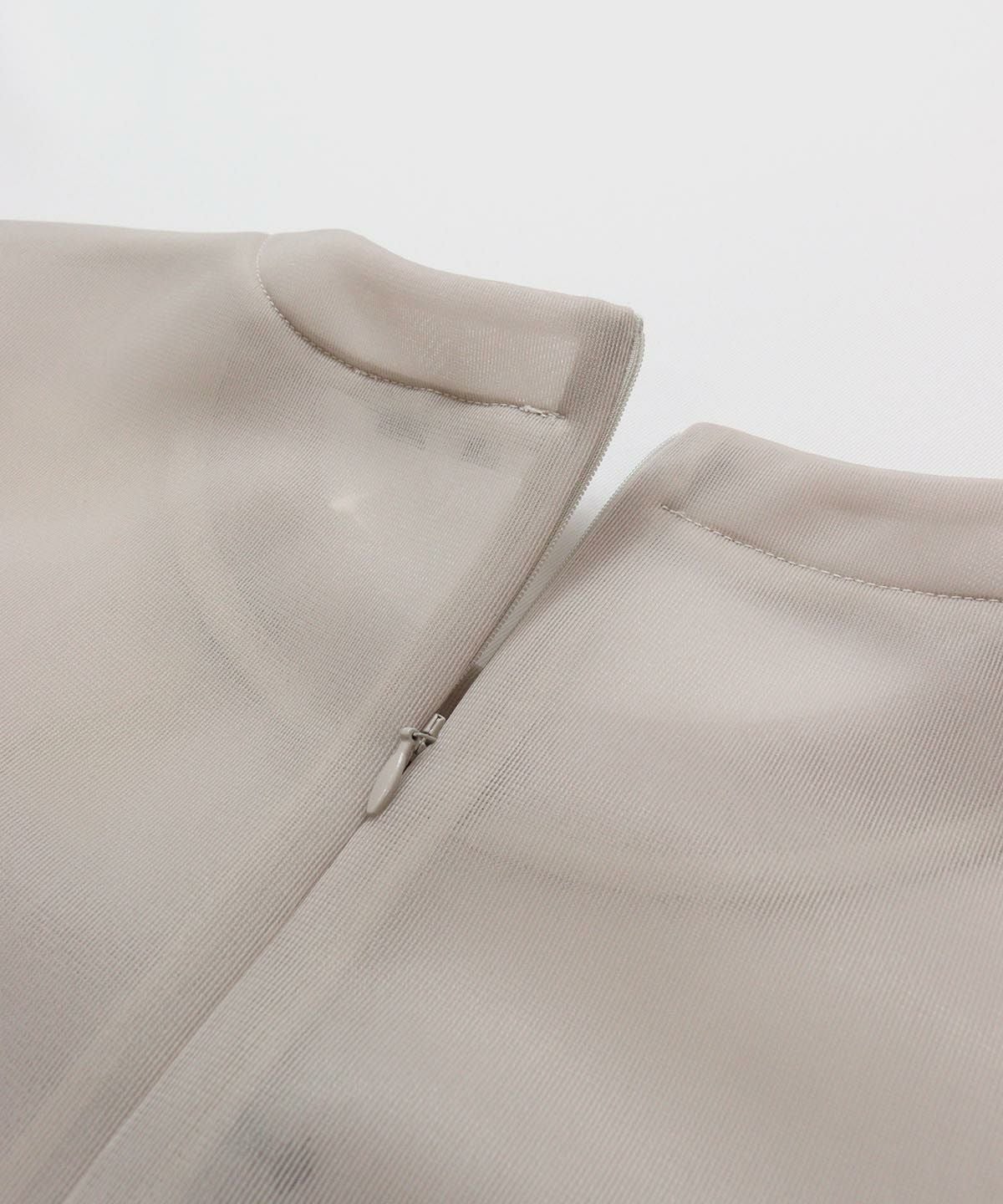 バックファスナー（ベージュ）