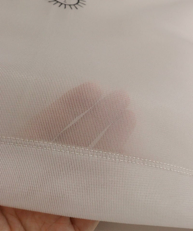 生地の透け感