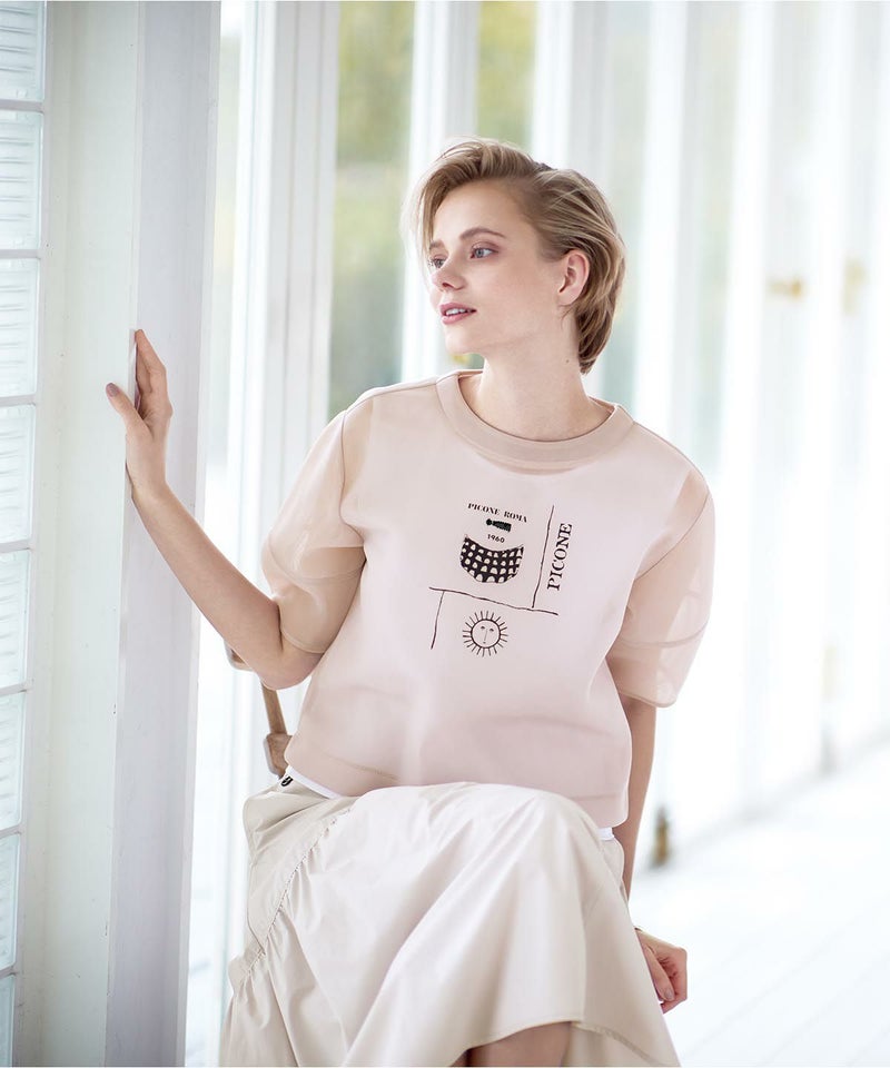 モデル画像（ベージュ）