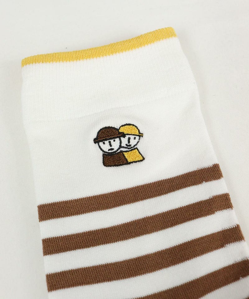 ピコ刺繍（ブラウン）