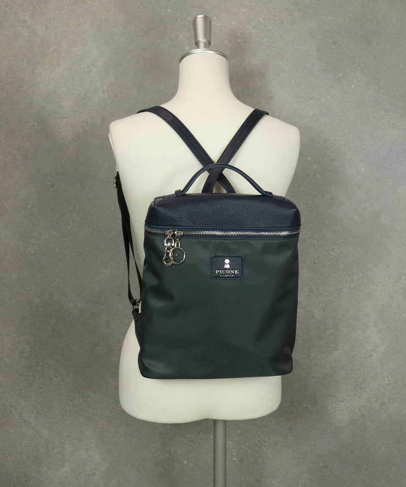 スクエアリュック（グレー）