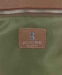 レザーバッジ（カーキ）