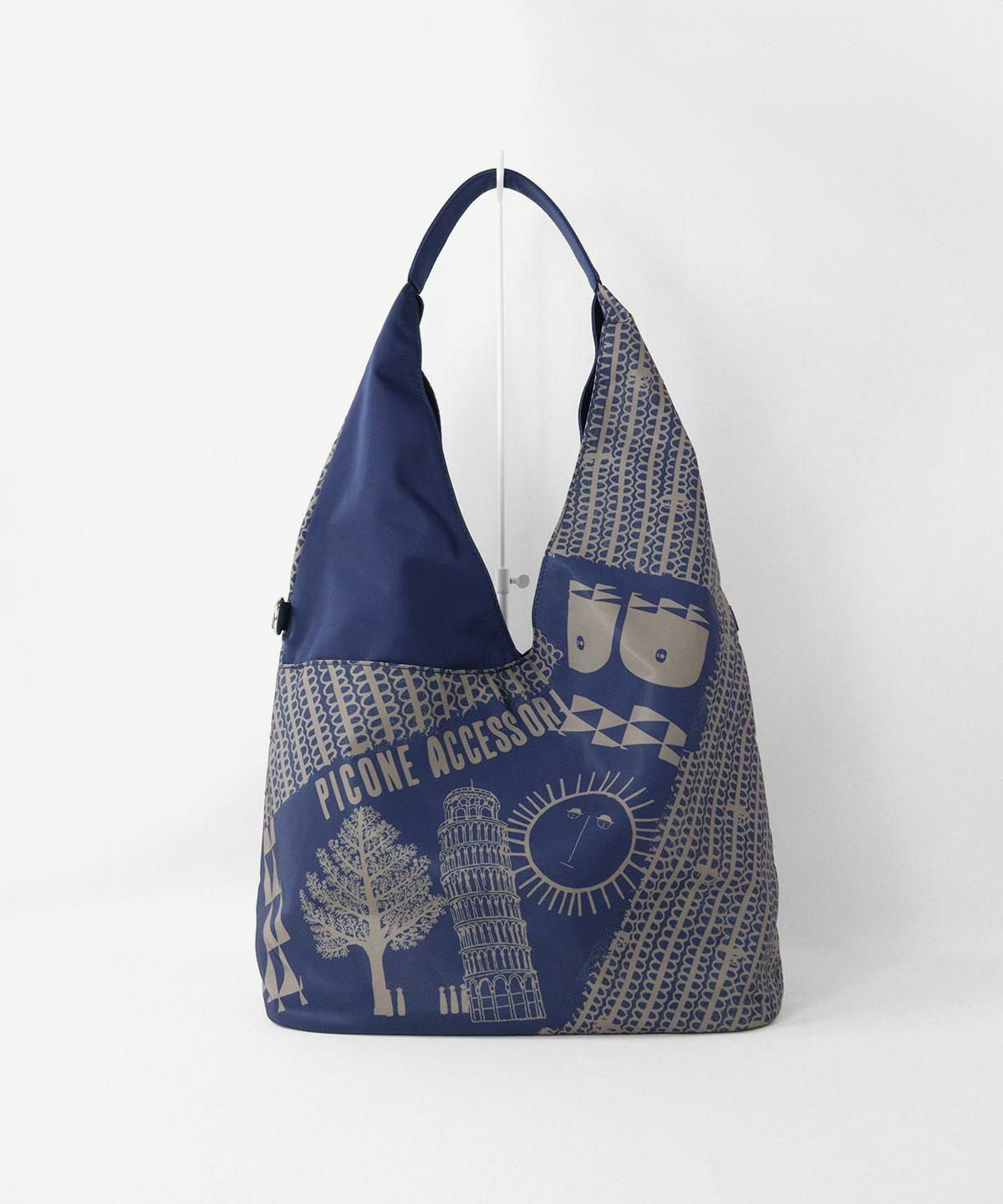 ワンハンドルバッグ（ネイビー）