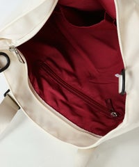 内側ファスナーポケット（ホワイト）