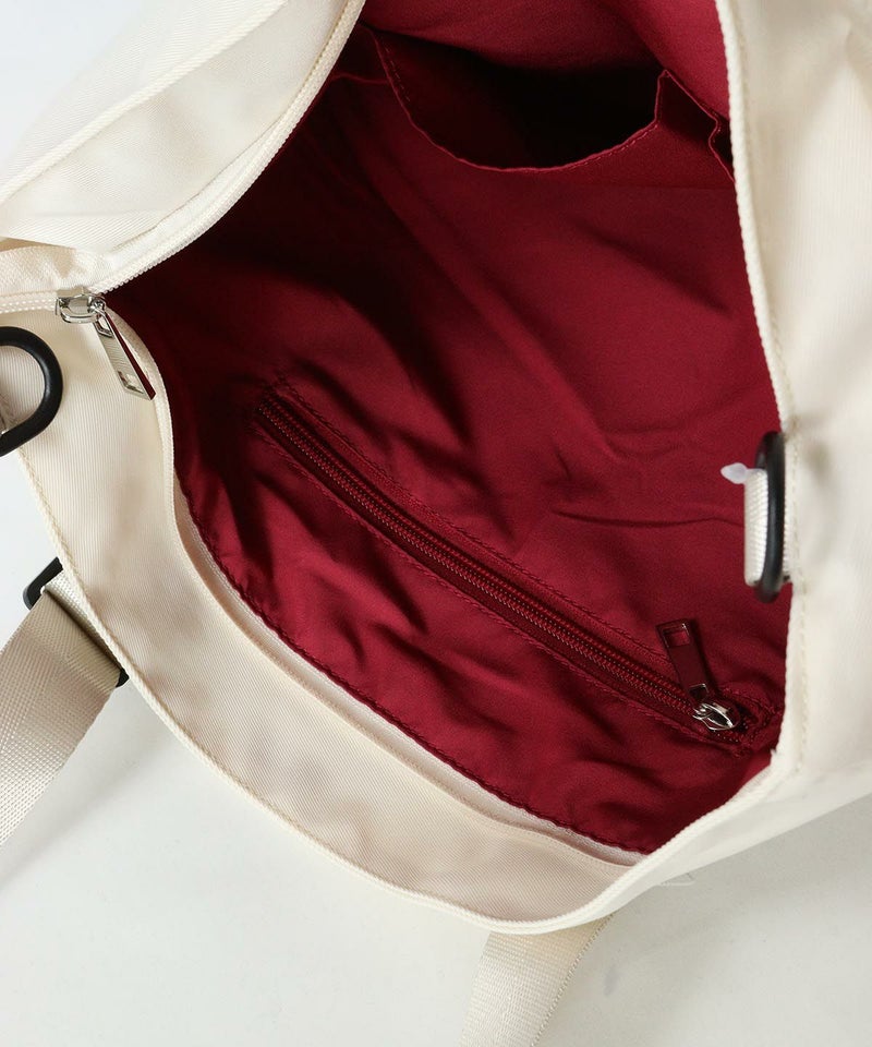 内側ファスナーポケット（ホワイト）