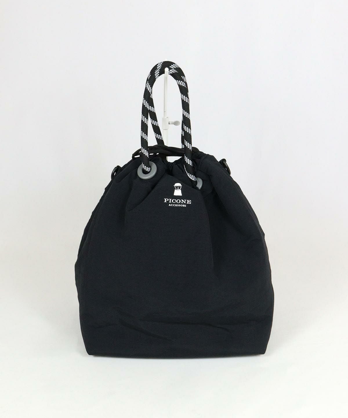 巾着バッグ（ブラック）