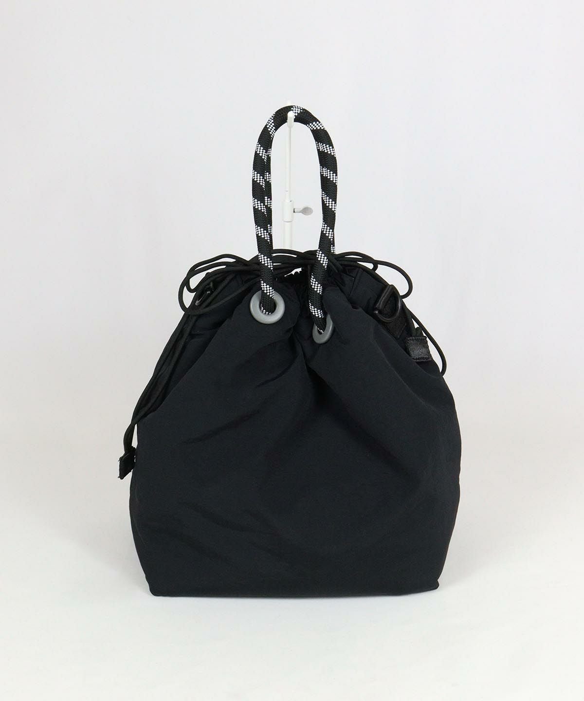 巾着バッグ 後（ブラック）