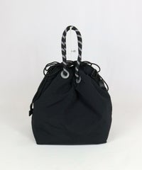 巾着バッグ 後（ブラック）