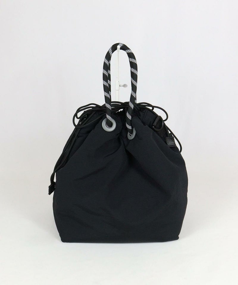 巾着バッグ 後（ブラック）