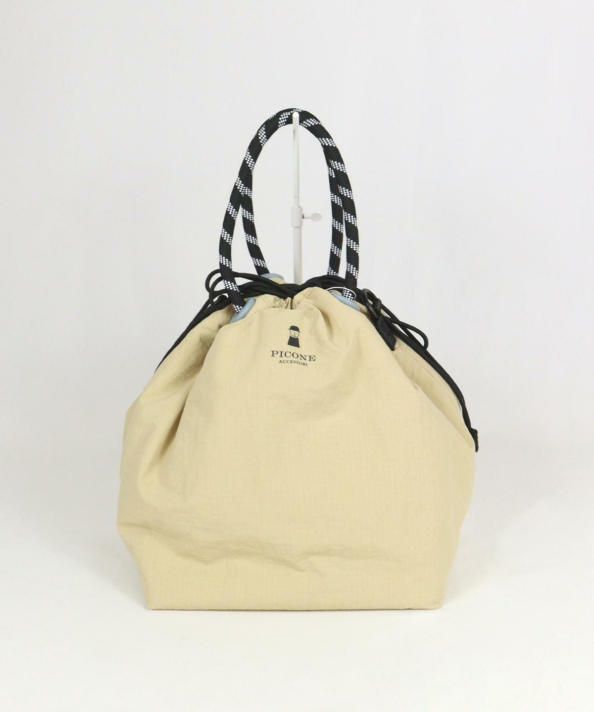 巾着バッグ（ベージュ）