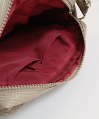 内側仕切りポケット（キャメル）