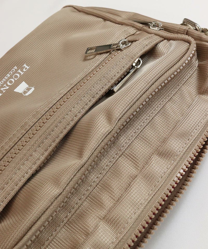 ファスナー（キャメル）