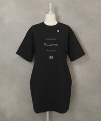 ワードロゴUVワンピース（ブラック）
