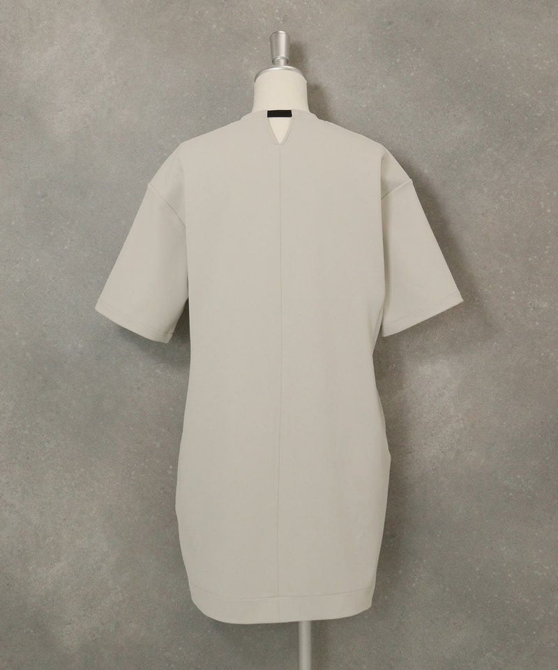 ワードロゴUVワンピース後（ライトグレー）