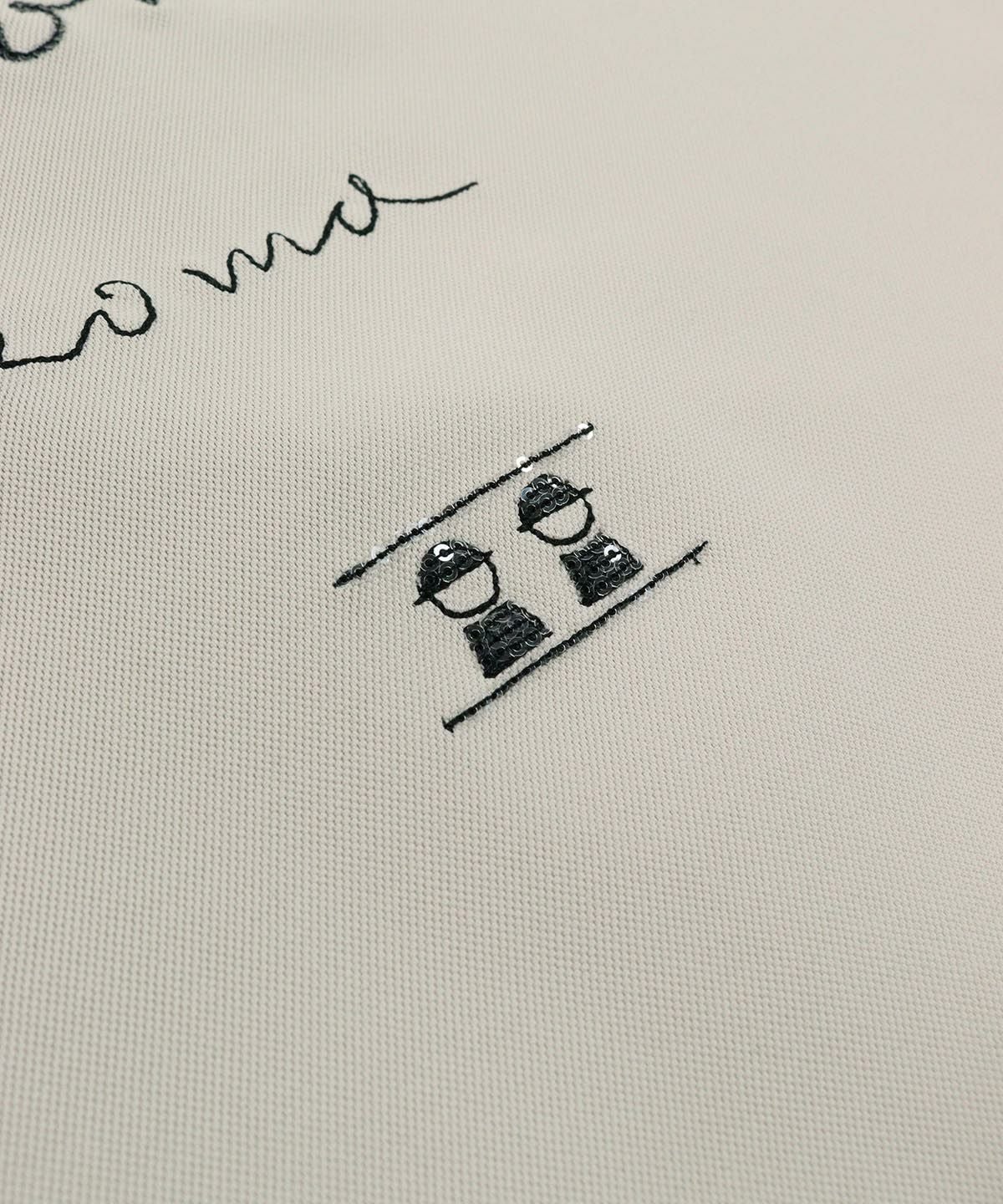 刺繍部分（ライトグレー）