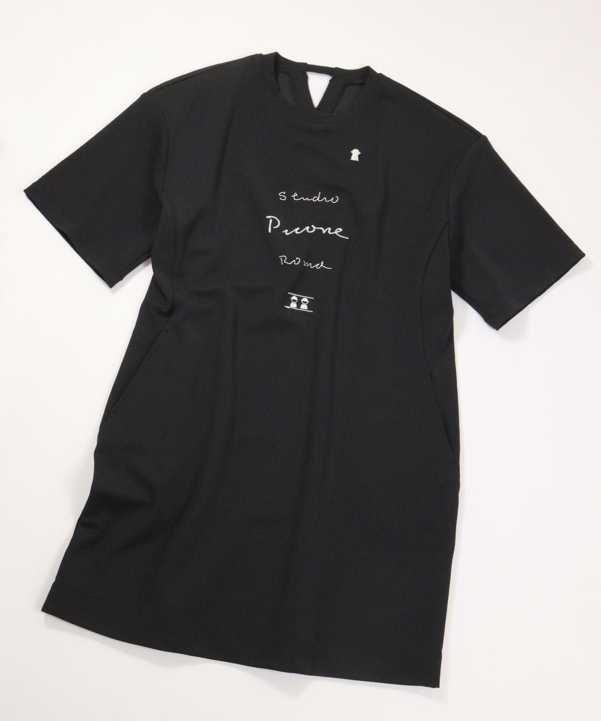 ワードロゴUVワンピース（ブラック）