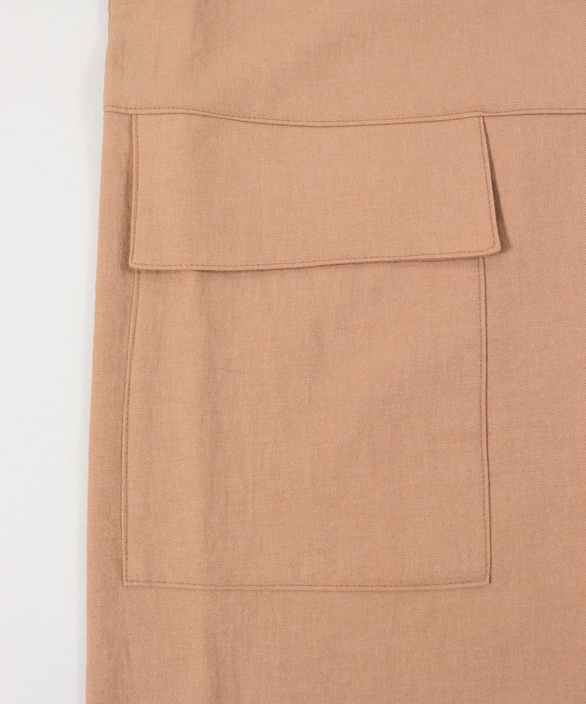 ポケット(キャメル)