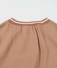 首元後ろ(キャメル)