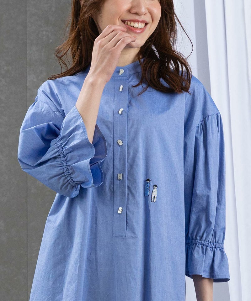 モデル着用画像（ライトブルー）