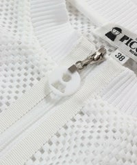 ファスナー部分（ホワイト）