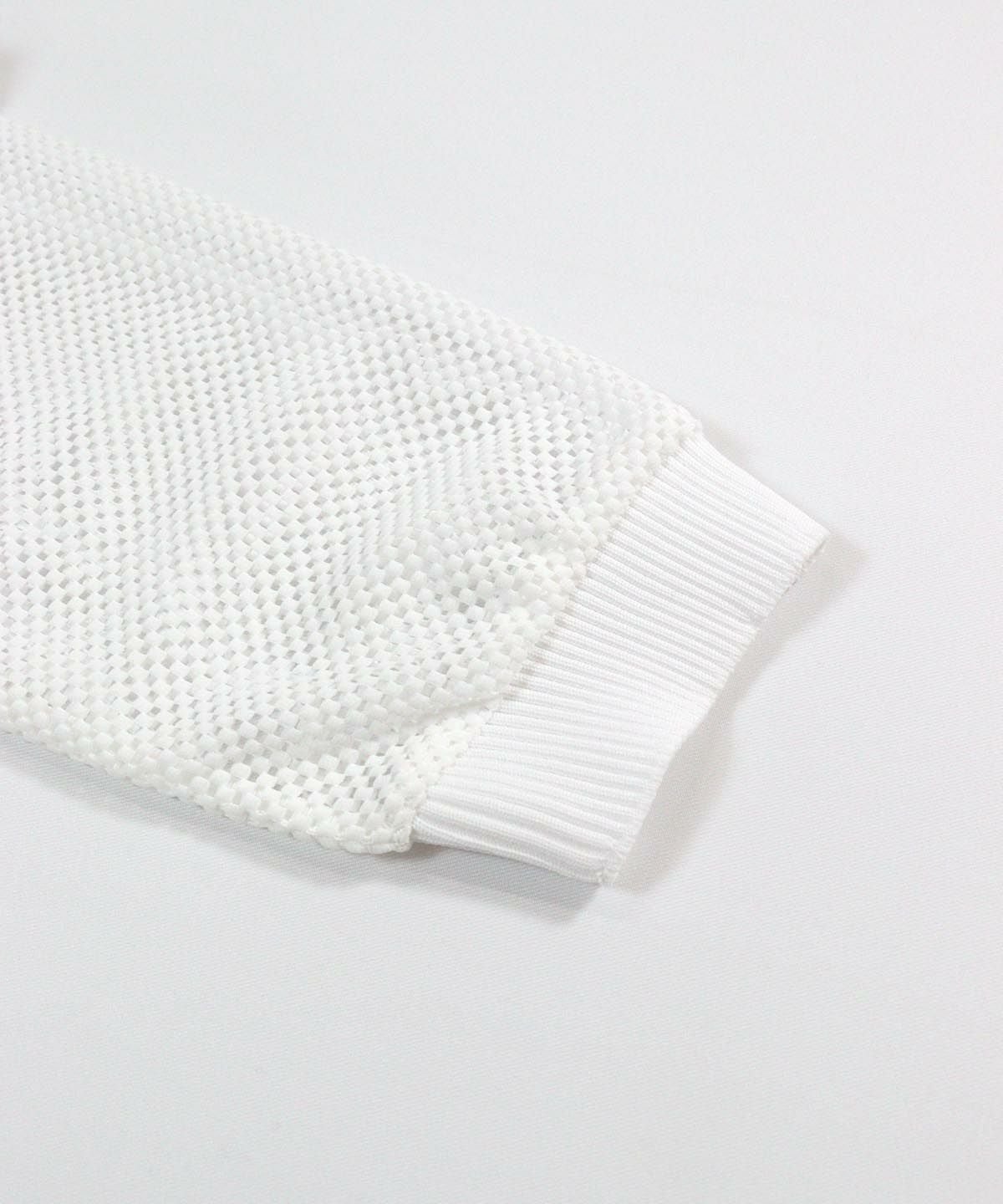 袖口部分（ホワイト）