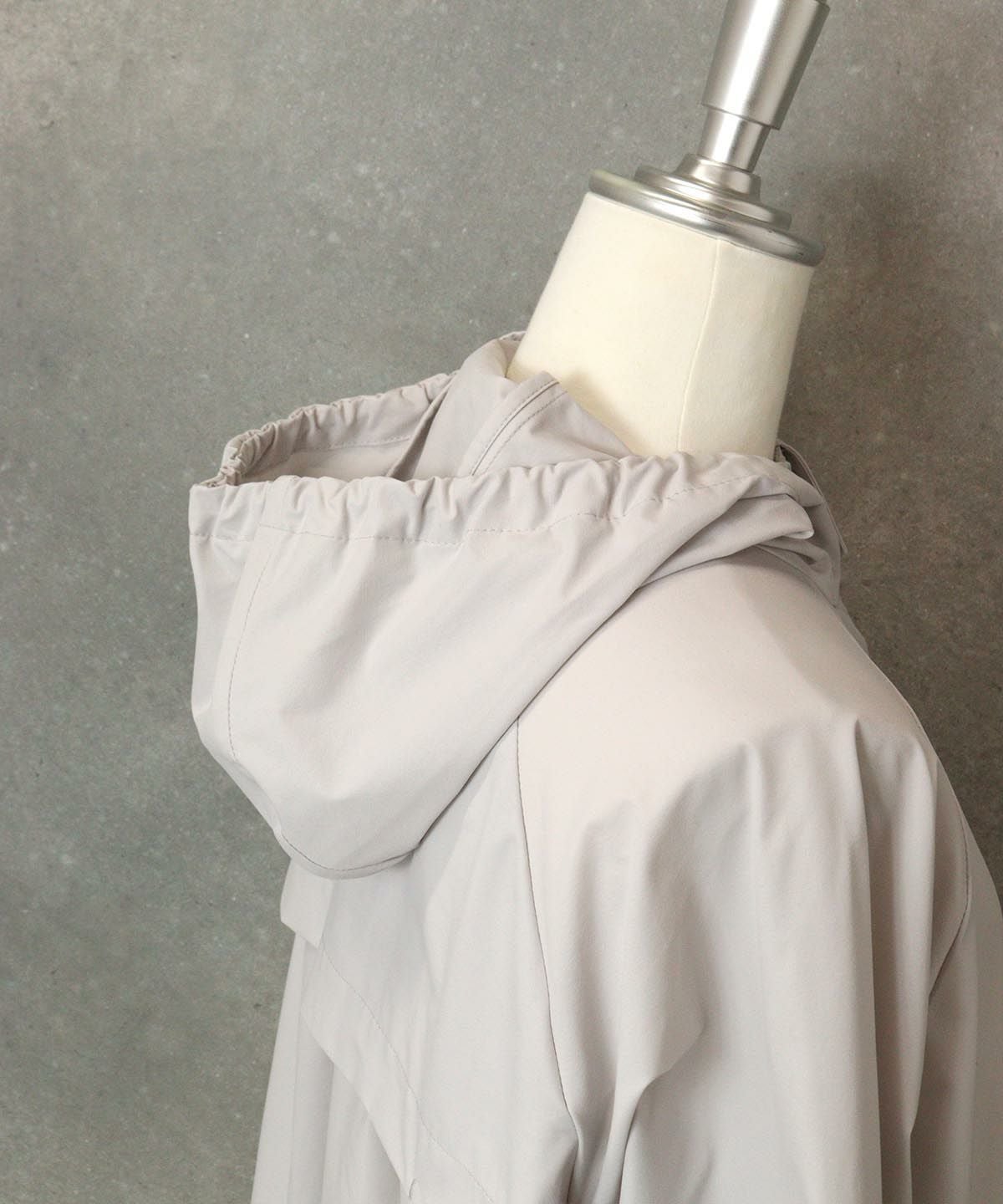 フード部分 横（ライトグレー）