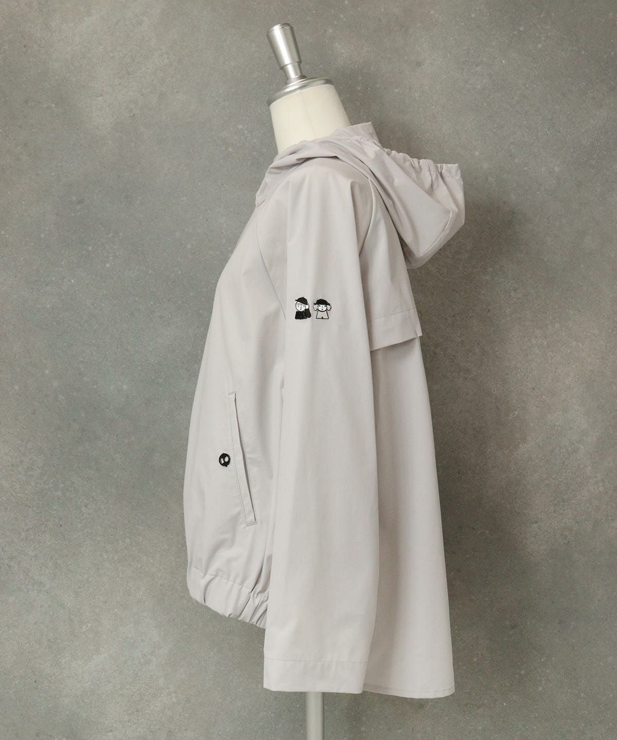 サイド全体（ライトグレー）