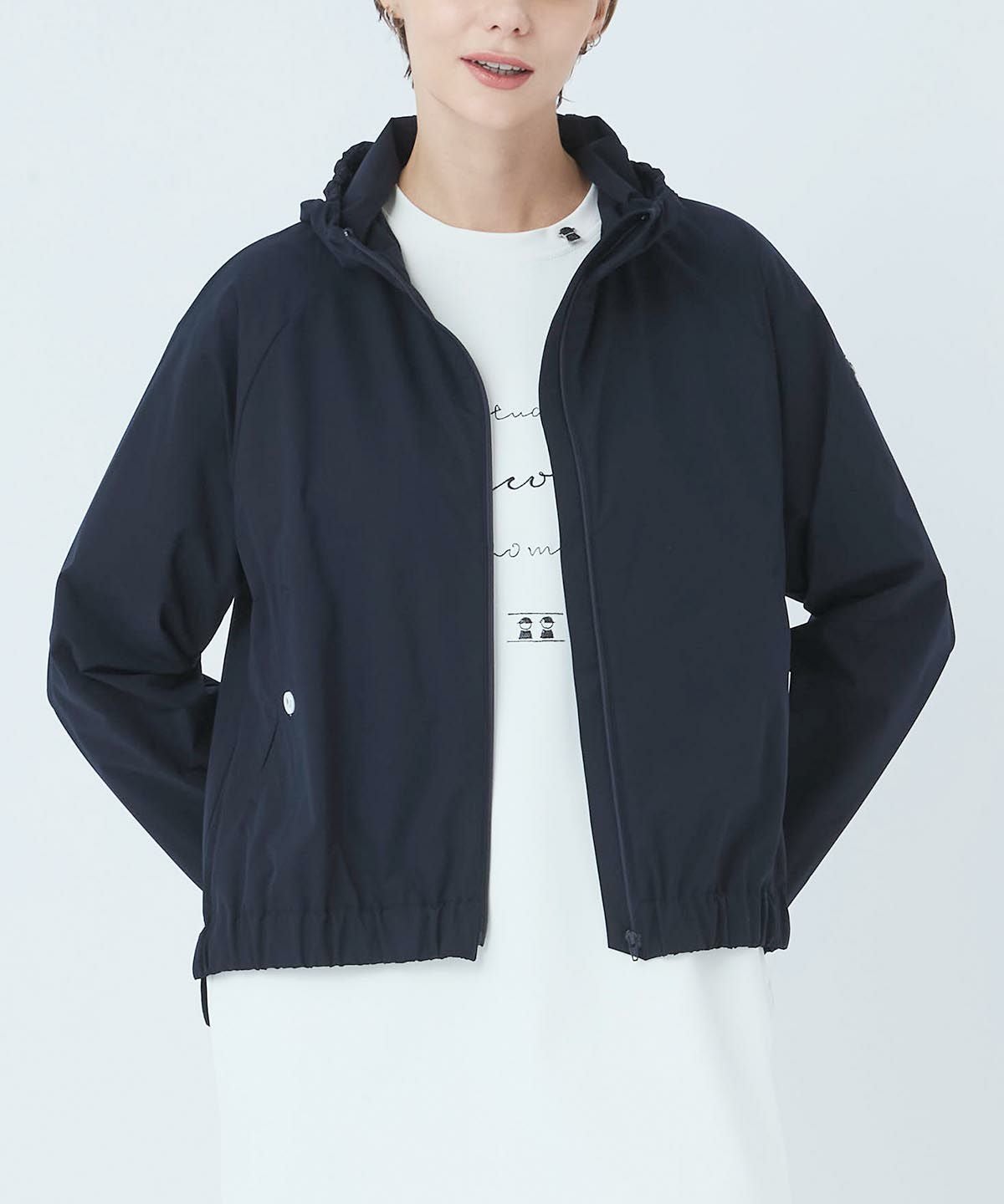 モデル着用画像（ネイビー）