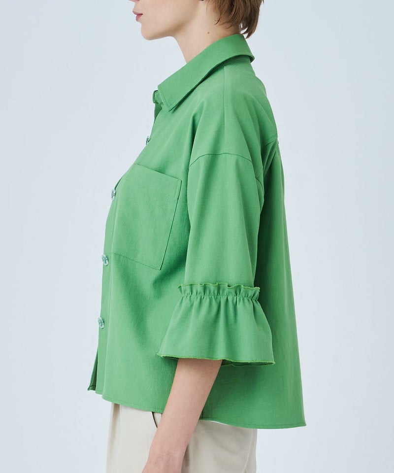 モデル着用画像（グリーン）