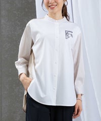 モデル着用画像（ホワイト×ベージュ）