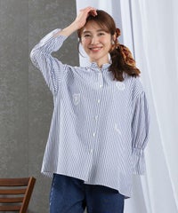 モデル着用画像（ブルー）