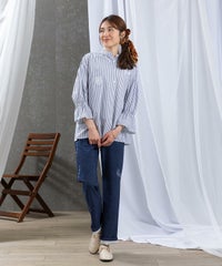 モデル着用画像（ブルー）