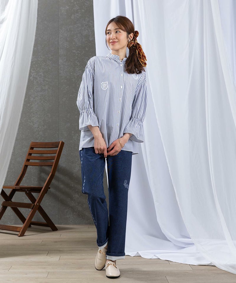 モデル着用画像（ブルー）