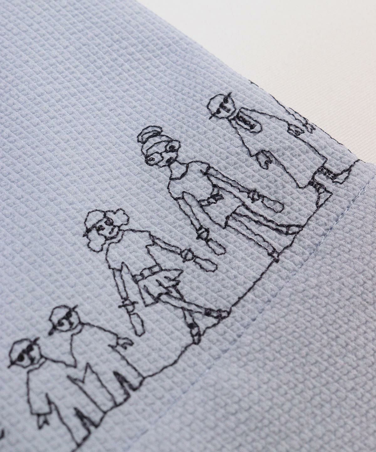 刺繍（ライトブルー）
