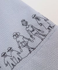 刺繍（ライトブルー）