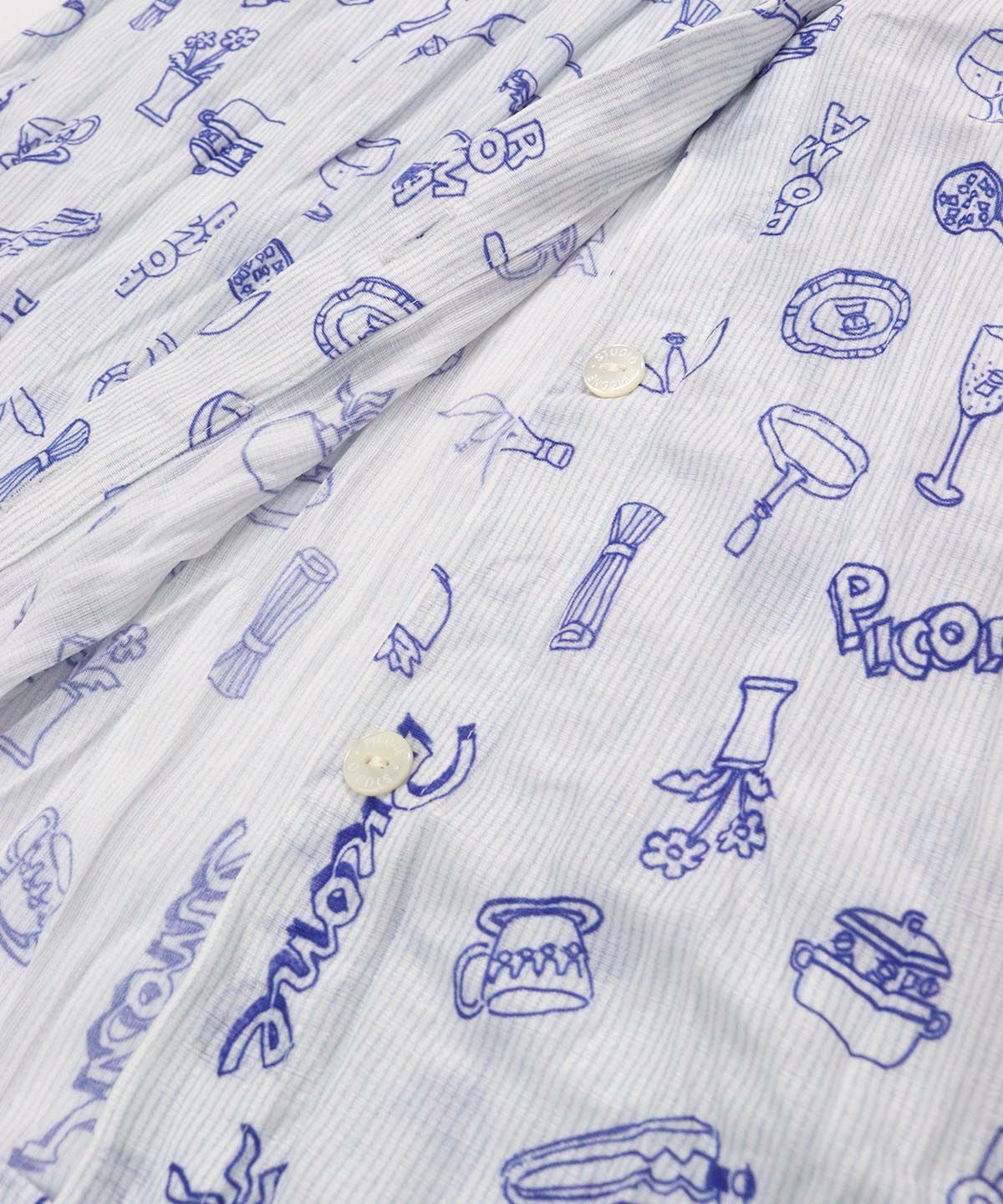 ボタン部分（ブルー）