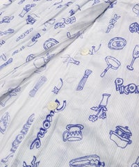 ボタン部分（ブルー）