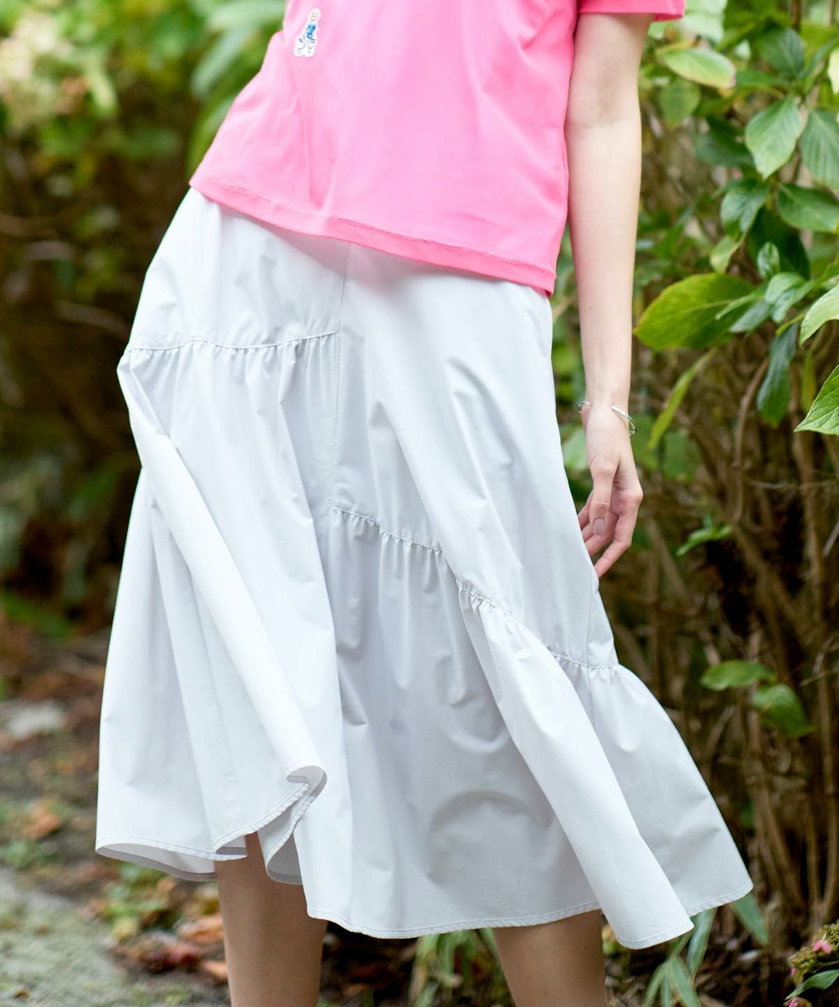 モデル着用画像（ライトグレー）