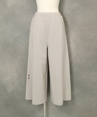 ワイドレッグパンツ（ベージュ）