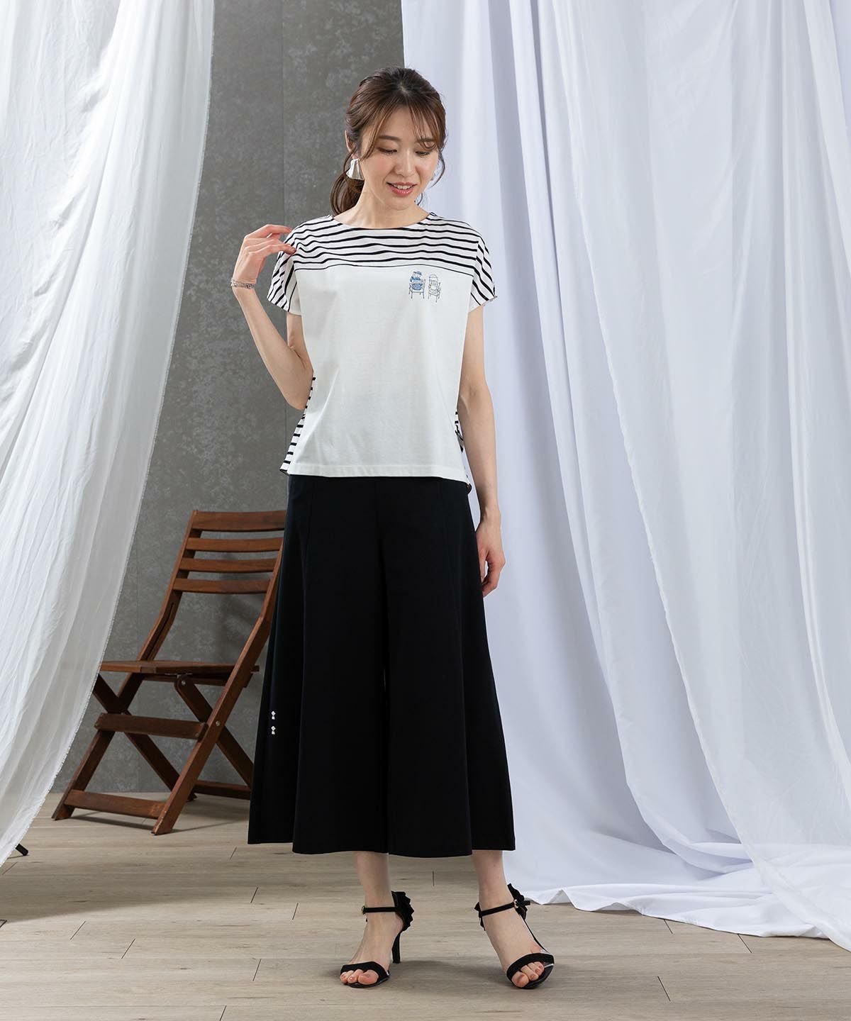 モデル着用画像（ブラック）