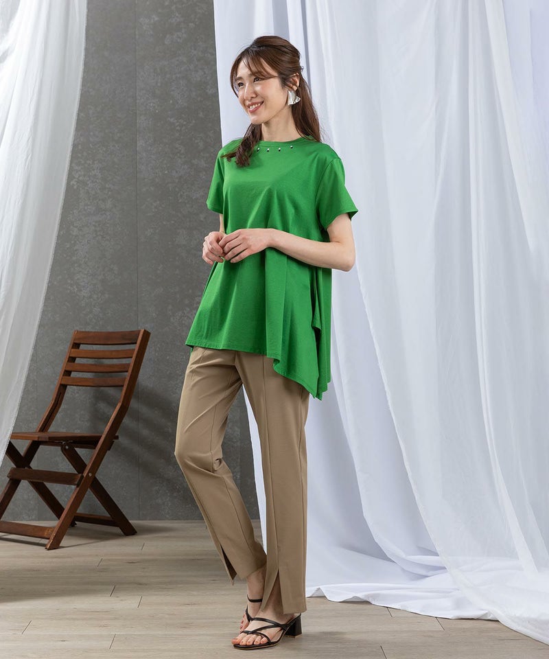 モデル着用（ベージュ）