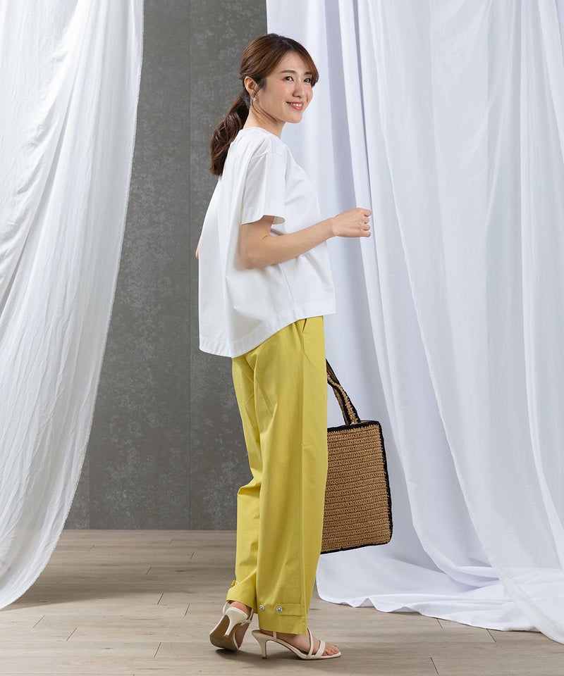 モデル着用画像（イエロー）