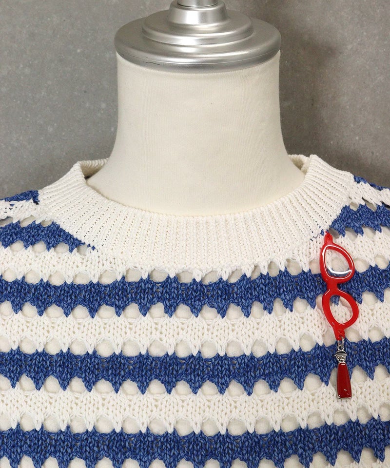 首元部分（ブルー）